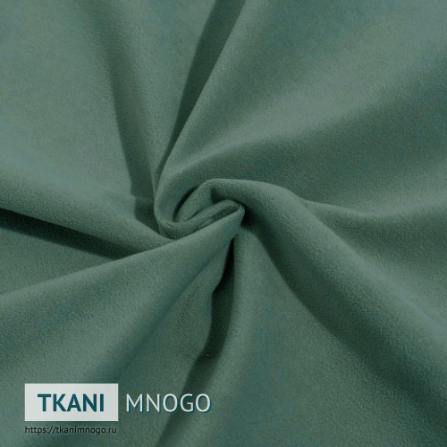 Фото обивки велюра “28” (однотонный зеленый, голубой)