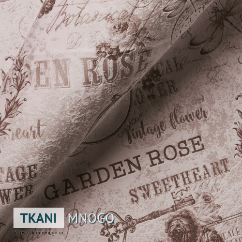 Фото ткани велюра Royal “RJB58-2А” (цветы фиолетовый)