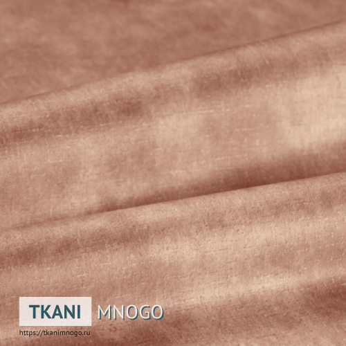 Фото внешнего вида велюра “014” (однотонный красный)